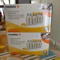 ราคา ขวดเก็บน้ำนม Medela ขนาด 5Oz แพค 3 ขวด มือหนึ่งจากห้าง ราคาเต็ม 930 บาท (6223513330)