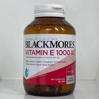 ราคา Blackmores Natural Vitamin E 1000IU 100 Capsules ลดระดับคอเลสเตอรอลไขมันในเลือด สุขภาพของหลอดเลือด (22535986654)