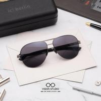 ราคา แว่นกันแดด IC BERLIN Gerrit Shiny Graphite (25526861528)