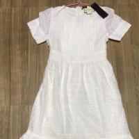 ราคา เดรสลูกไม้สีขาวป้าย BoRichTa (7024101424)