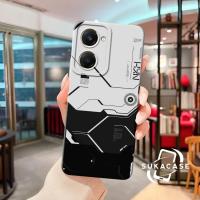 ราคา (SK01) เคส Vivo Y03 ใหม่ล่าสุด Vivo Y18 2024 เคสแฟชั่นล่าสุด Procamera Macaron ซิลิโคน TPU (41904457927)