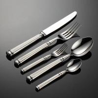 ราคา Roman Handle 304 Stainless Steel Cutlery Set Wedding Table Decoration Knife Fork Spoon Modern Kitchen Utensils Full Dish (40353326467)