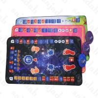 ราคา พร้อมส่ง พรมละหมาดอัจฉริยะบาท ผ้าละหมาดมุสลิมอิสลาม พกพาง่าย ขนาด​ 70*110​ซม Educational Prayer Mat (25450990794)