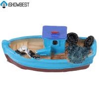 ราคา โมเดลเรือจิ๋วจิ๋วเรือตกปลาเรือของเล่นงานฝีมือ ทําเอง ตกแต่งโต๊ะบ้าน (28538046696)