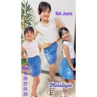 ราคา กระโปรงยีนส์เด็กผู้หญิงอินเทรนด์สําหรับเสื้อท่อนล่างเด็กผู้หญิง (41505226071)
