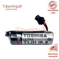 ราคา Battery Lithium ER6V/3.6V Toshiba 2400mAh แบตเตอรี่ลิเธียม PLC Industrial Battery แจ็คดำ (29733407294)