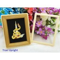 ราคา เข็มกลัดพญานาค เกี้ยวพระธาตุพนม พญานาคเกี้ยว สีทอง HANDMADE 100% (3432053292)