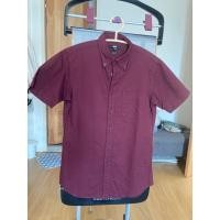 ราคา เสื้อ Oxford แขนส้้น uniQlo แท้ ไหม่ (22272035505)