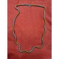 ราคา สร้อยคอสองกษัตริย์ เนื้อทองคำขาว ผสม ทอง14k (22831186691)