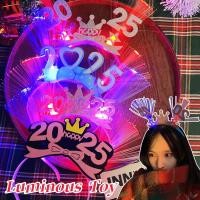 ราคา 2025 ที่คาดผมมีไฟ นํา สวัสดีปีใหม่ - เด็กกระพริบของเล่น - หลายโหมด, สดใส, พลาสติก - อุปกรณ์ประกอบฉากปาร์ตี้คริสต์มาสตกแต่ง - ห่วงผมเรืองแสงสร้างส (28762702343)