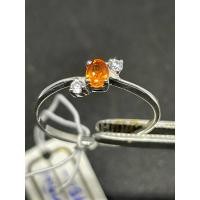 ราคา แหวนเงินแท้พลอยบุษราคัม,พลอยแท้,อัญมณี,พลอยดิบ (29850663017)