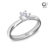 ราคา Zilvy - แหวนหญิงเพชรน้ำร้อย 0.30 กะรัต (GR1264) (25740602677)