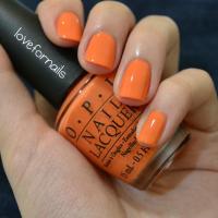 ราคา พร้อมส่ง OPI - In My Back Pocket (NL B88) ยาทาเล็บสีส้ม Tangerine จี๊ดๆ แท้ 100% (8888464180)