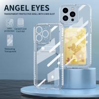 ราคา Tecno Camon 19 เคสกันกระแทกสําหรับ Tecno Camon 19 Pro 5G Neo โปร่งใสผู้ถือบัตรใส่โทรศัพท์ Soft TPU ฝาหลัง (18393368852)
