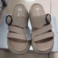 ราคา POLO RALPH HOUSE DE 03 รองเท้าแตะผู้หญิง TAUPE (44405738392)