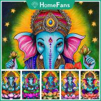 ราคา HFพระภิกษุพระพิฆเนศ 5d DIY เพชรจิตรกรรมชุดจักรวาลข้ามเพชรเย็บปักถักร้อยภาพวาด Rhinestone โมเสคเพชร Art Home Decor ภาพวาด (24138449905)