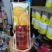 ราคา โฟมล้างหน้าส้มใสใหญ่ Somsai สบู่เหลวทำความสะอาดผิวหน้า 300 ml. (6232195019)