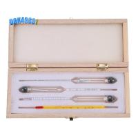 ราคา dgk43s31 เครื่องวัดแอลกอฮอล์ เครื่องวัดแอลกอฮอล์ เครื่องตรวจจับแอลกอฮอล์ เครื่องมือวัดแอลกอฮอล์ เครื่องทดสอบแอลกอฮอล์ ไวน์ แถบไฮโดรมิเตอร์ ชุดพร้อมเครื่องวัดอุณหภูมิ (28022943135)