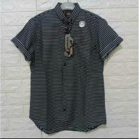 ราคา KEMEJA เสื้อเชิ้ตแขนสั้นผู้ชายลายทาง / เสื้อเชิ้ตแขนสั้น / SHIRT CENTER / เสื้อเชิ้ตแขนสั้นผู้ชาย (25845495952)