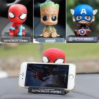 ราคา ขาตั้งโทรศัพท์ลายการ์ตูน Captain America สำหรับตกแต่งรถยนต์ (2859428977)
