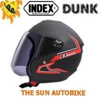 ราคา ☋✧⊕หมวกกันน็อค INDEX DUNK NEW มี 6 สี รุ่นเปิดหน้า (Size L: ขนาดรอบหัว 58-60 cm.) **แท้** (11650937397)