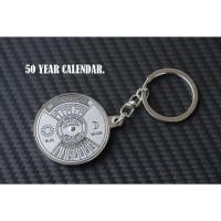 ราคา พวงกุญแจปฏิทิน 50 ปี Stainless Steel. (11697277439)