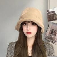 ราคา (มือสอง)หมวกบักเก็ต เปิดใบหน้า ผ้ากํามะหยี่ขนนิ่ม แบบหนา ขนาดเล็ก ให้ความอบอุ่น สไตล์ญี่ปุ่น (20651529278)