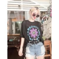 ราคา พร้อมส่งเสื้อผ้ามุ้งสกรีนลายเสื้อวง ผ้ามุ้ง ผ้านุ่มม้ากก (27553092480)