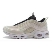 ราคา ของแท้มือสอง Nike air max 97 plus สีเบจ +พร้อมกล่อง (2812220663)