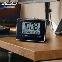 ราคา SEIKO นาฬิกาปลุก ตั้งโต๊ะ รุ่น QHL096K ของแท้ 100% ประกัน 1 ปี (24276396127)