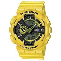 ราคา Casio G-Shock นาฬิกาข้อมือ สีเหลือง สายเรซิน รุ่น GA-110NM-9A (2065010428)