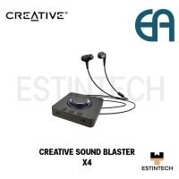 ราคา Sound Card (ซาวด์การ์ด) Creative Sound Blaster X4 ของใหม่ (22310061453)