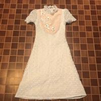 ราคา เดรสขาวสีขาวงานป้ายออเร้น (2054715154)