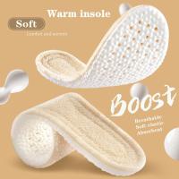 ราคา แผ่นพื้นรองเท้าบูท พื้นนิ่ม แบบหนา ระบายอากาศ ดูดซับแรงกระแทก ให้ความอบอุ่น เหมาะกับฤดูหนาว สําหรับรองเท้าบูท 1 คู่ (21243521919)