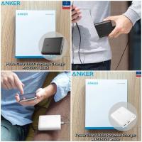 ราคา Anker® PowerCore 13000 Portable Charger แองเคอร์ พาวเวอร์แบงค์ แบตสำรอง แถม Micro USB + ถุงผ้า Compact 13000mAh (12940757851)