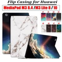 ราคา เคสหนัง PU ฝาพับ ลายหินอ่อน กันลื่น คุณภาพสูง สําหรับ Huawei MediaPad M3 8.4 M3 Lite 8 10 BTV-DL09 BTV-W09 BTV-L09 CPN-AL00 CPN-W09 CPN-L09 Bach-W09 BAH-L09 (16358904512)