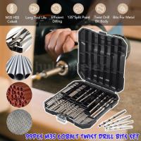 ราคา Drillpro M35 ชุดดอกสว่านโคบอลต์ M35 ความยาว 1.5-10 มม. สําหรับเจาะไม้ โลหะ สเตนเลส 99 ชิ้น (13863707694)