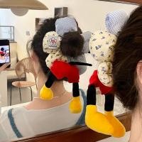 ราคา ร้านไทยยางรัดผม2025 ยางรัดผมมิกกี้ ยางรัดผมลายดอกไม้มิกกี้มาใหม่ (42201542148)