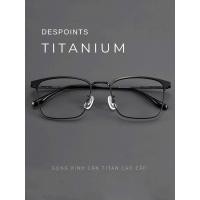 ราคา Titanium Mens Business Elite Despoints กรอบแว่นตา กรอบไทเทเนียมคุณภาพสูง เปลี่ยนเลนส์ได้ทุกประเภท (42152579333)