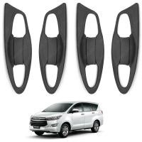 ราคา เบ้าปีก เบ้ารองมือเปิด เบ้ากันรอย 4ประตู สีดำด้าน สำหรับ Toyota Innova ปี 2016-2019 (4146058671)