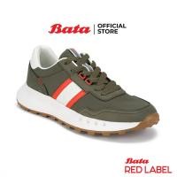 ราคา Bata บาจา Red Label รองเท้าผ้าใบลำลองแบบผูกเชือก สำหรับผู้ชาย สีมะกอก 8217164 สีเทา 8219164 (24176129379)