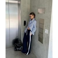 ราคา กางเกงวอร์มขายาว แต่งแถบด้านข้าง (27714465653)