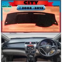 ราคา พรมปูคอนโซลหน้ารถ สีดำขอบแดง ฮอนด้า ซิตี้ Honda City ปี 2008-2013 พรมคอนโซล พรม (13477584206)