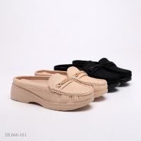 ราคา DELMORIS DYLONA Series DL666-161 รองเท้าส้นเตารีดผู้หญิงนําเข้าดั้งเดิม (29208932562)