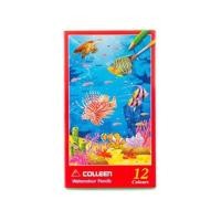 ราคา Colleen ดินสอสีน้ำคลอลีน(สีไม้ระบายน้ำ) 12 สี (1143344847)