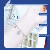 ราคา เครื่องประดับ Swarovski สร้อยข้อมือเกล็ดหิมะพื้นฐานพร้อมปุ่มปรับได้ fullbox_thien_nga_veet_nam (43758836650)