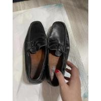 ราคา รองเท้าหนังสีดำ เบอร์ 43 มือสอง (21735704222)