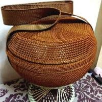 ราคา ถลกบาตรถัก สลกบาตร ถลกบาตรถักไนล่อน พร้อมสายสะพายบาตร (3533023999)