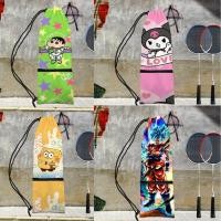 ราคา กระเป๋าแบดมินตัน Kuromi SpongeBob SquarePants Dragon Ball พิมพ์กระเป๋าเป้สะพายหลังการ์ตูนอะนิเมะกระเป๋า (26888965404)