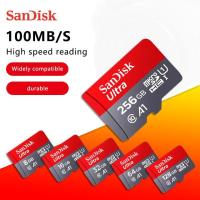ราคา LOCAL STOCKSanDisk UHS- SD Memory Card with Adapter - 120MB/s, 8GB/16GB/32GB/64GB/128GB/256GB Micro SD Card (7388559277)